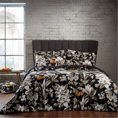 спално,бельо,и,комплекти,ew,by,edinburgh,weavers,lavish,floral,duvet,cover,set,black