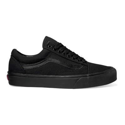 маратонки,дамски,маратонки,vans,old,skool,trainers,black,black,canvas,(black)