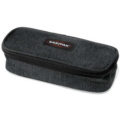 канцеларски,принадлежности,eastpak,oval,single,pencil,case,denim,black,(black)