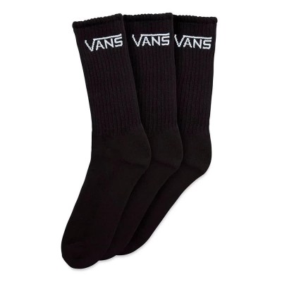 чорапи,мъжки,чорапи,vans,classic,crew,socks,3,pairs,black,(black)