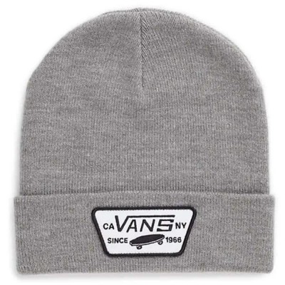 шапка,всички,шапки,vans,milford,beanie,heather,grey,(grey)
