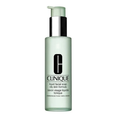 козметика,за,овлажняване,clinique,liquid,facial,oily,skin,soap,200ml,grey,(grey)
