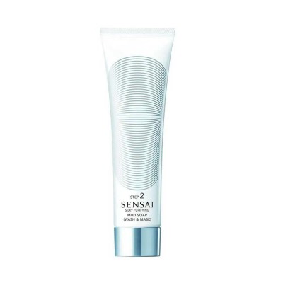 специфични,козметични,продукти,kanebo,sensai,step,2,silky,purifying,mud,soap,125ml,white
