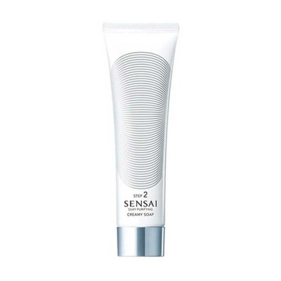 специфични,козметични,продукти,kanebo,sensai,step,2,silky,purifying,creamy,soap,125ml,white