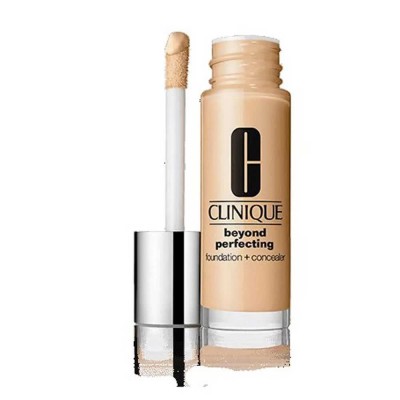 ексфолианти,clinique,beyond,perfect,foundation+concealer,30ml,04,creamwhip,(beige)