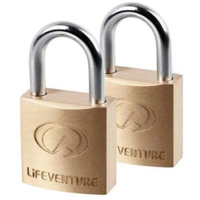 други,аксесоари,lifeventure,mini,padlocks,pack,of,2,golden,(golden)