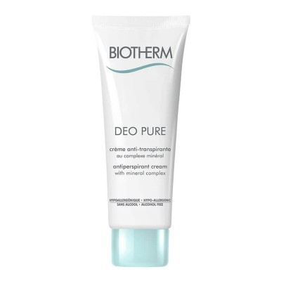 хигиена,тяло,biotherm,deodorant,pure,75ml,cream,white