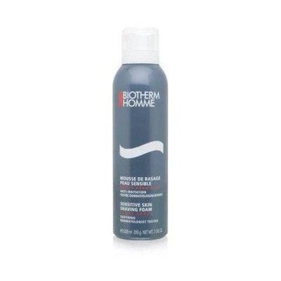 бръснене,biotherm,men,mousse,rasage,200ml,shaving,foam,blue
