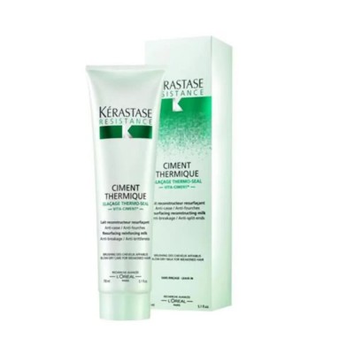 хигиена,коса,kerastase,ciment,reconstructive,thermal,protector,150ml,white