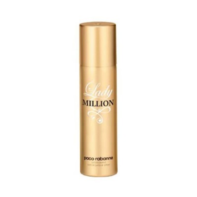 хигиена,тяло,paco,rabanne,lady,million,150ml,deodorant,golden