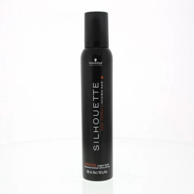хигиена,коса,schwarzkopf,silhouette,mousse,super,hold,foam,200ml,black