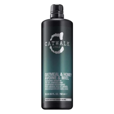 хигиена,коса,tigi,catwalk,oatmeal,honey,nourishing,shampoo,750ml,black,grey
