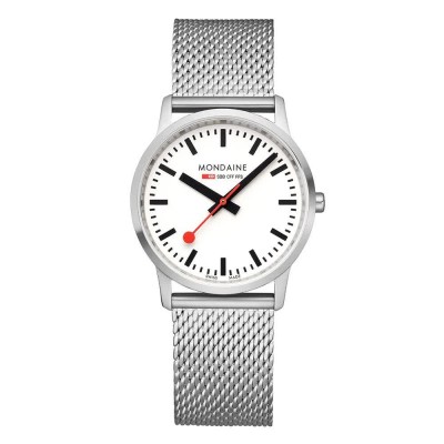 часовник,часовници,mondaine,simply,elegant,36,mm,watch,silver