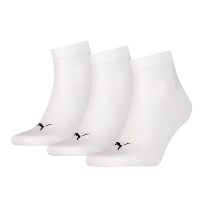 чорапи,мъжки,чорапи,puma,plain,quarter,short,socks,3,pairs,white