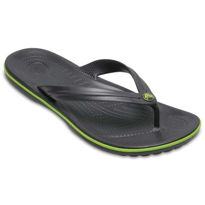 джапанки,мъжки,джапанки,и,чехли,crocs,crocband,flip,flops,grey,(graphite,volt,green)