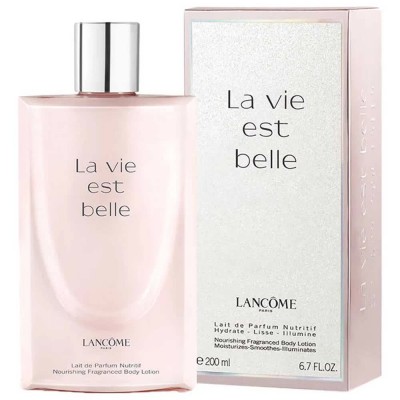 дамски,парфюми,lancome,la,vie,est,belle,nourishing,fragrance,body,lotion,200ml,eau,de,cologne,pink
