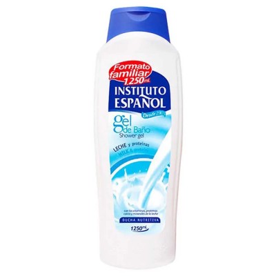 хигиена,тяло,instituto,español,milk,shower,gel,1250ml,white
