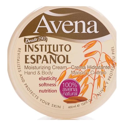 хигиена,тяло,instituto,español,oat,body,cream,jar,400ml,beige