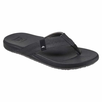 джапанки,мъжки,джапанки,и,чехли,reef,cushion,bounce,phantom,flip,flops,black,(black)