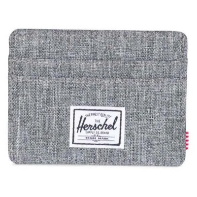 портфейли,и,портмонета,herschel,charlie,rfid,woman,wallet,grey,(raven,crosshatch)
