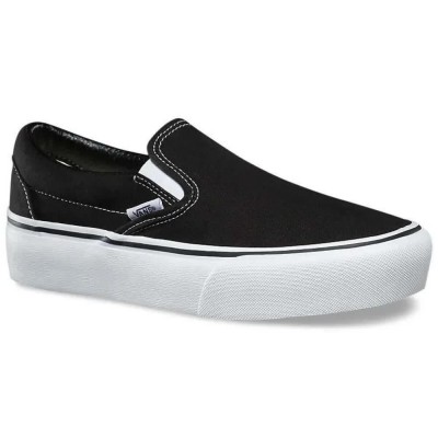 обувки,мъжки,маратонки,vans,ua,classic,platform,slip,on,shoes,black