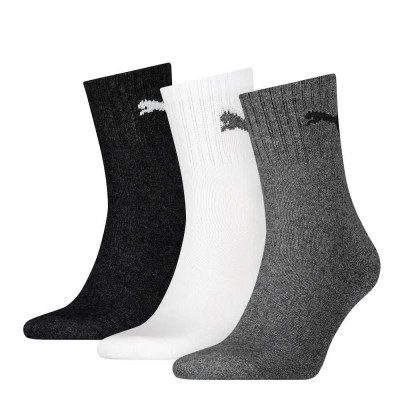 чорапи,мъжки,чорапи,puma,short,crew,socks,3,pairs,grey,white,black,(multicolor)