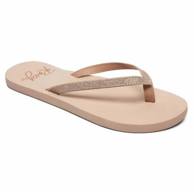 джапанки,дамски,сандали,и,чехли,roxy,napili,ii,flip,flops,brown,(tan)