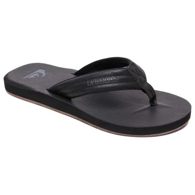 джапанки,мъжки,джапанки,и,чехли,quiksilver,carver,nubuck,flip,flops,solid,black,(black)