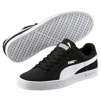 маратонки,мъжки,маратонки,дамски,маратонки,puma,smash,vulc,trainers,black,(black,white)