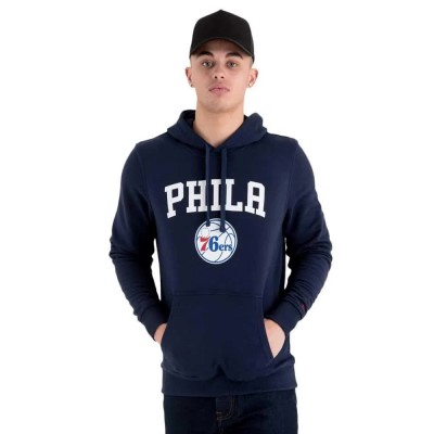 суичър,мъжки,пуловери,new,era,team,logo,po,philadelphia,76ers,hoodie,blue