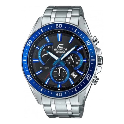часовник,часовници,edifice,efr,552d,1a2,watch,silver