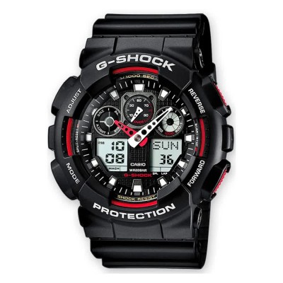часовник,часовници,casio,g,shock,ga,100,watch,black