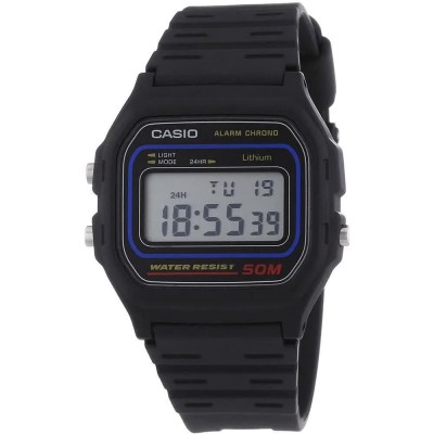 часовник,часовници,casio,retro,vintage,w,59,watch,black,(black)
