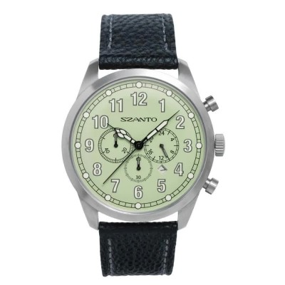часовник,часовници,szanto,2003,2000,series,watch,black,(steel,leather,black,grey)