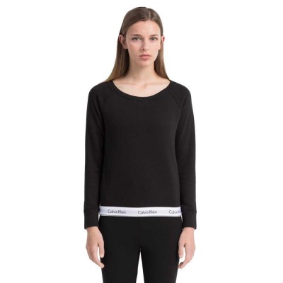 пижама,дамски,пижами,calvin,klein,modern,cotton,pyjama,black