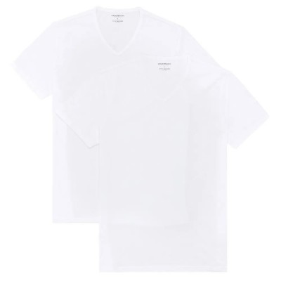 тениска,мъжки,тениски,emporio,armani,111648,cc722,short,sleeve,v,neck,t,shirt,white