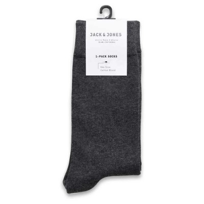 чорапи,мъжки,чорапи,jack,&,jones,jens,socks,dark,grey,melange,(grey)
