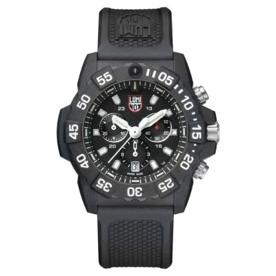 часовник,часовници,luminox,navy,seal,chronograph,3581,watch,black,(black,white)