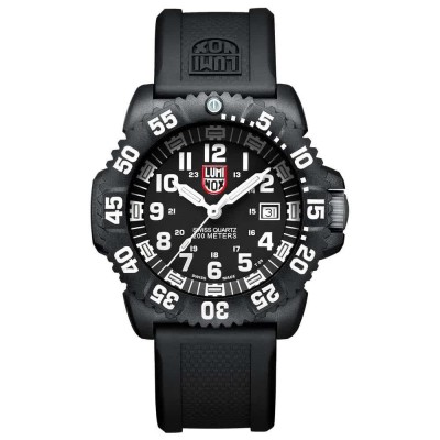 часовник,часовници,luminox,original,navy,seal,3051,watch,black