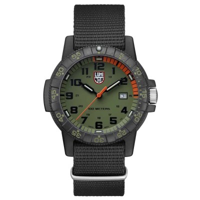 часовник,часовници,luminox,leatherback,sea,turtle,giant,0337,watch,green,(green,black)