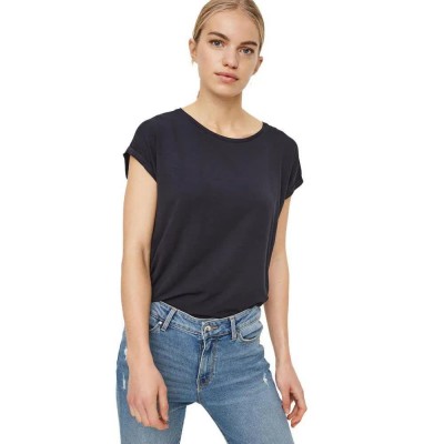 тениска,дамски,тениски,vero,moda,ava,short,sleeve,t,shirt,black,(night,sky)
