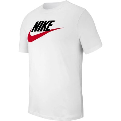 тениска,мъжки,тениски,дамски,тениски,nike,sportswear,icon,futura,short,sleeve,t,shirt,white,(white,black,university,red)