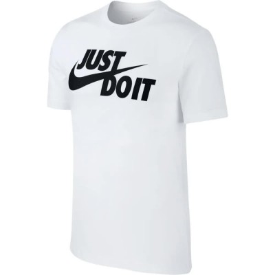 тениска,мъжки,тениски,nike,sportswear,just,do,it,swoosh,short,sleeve,t,shirt,white,black,(white)