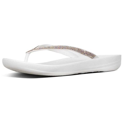 джапанки,дамски,сандали,и,чехли,fitflop,iqushion,sparkle,flip,flops,red,white,(urban,white)