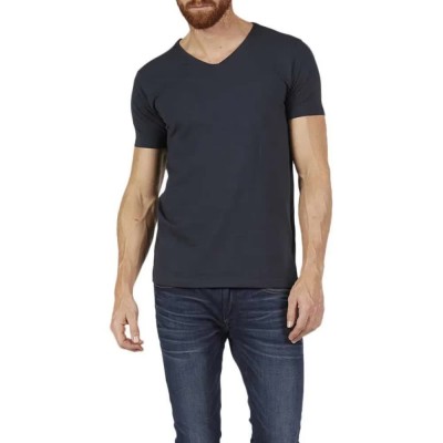 тениска,мъжки,тениски,petrol,industries,short,sleeve,v,neck,t,shirt,2,units,blue,(deep,navy)