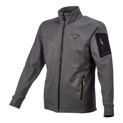блуза,дамски,блузи,macna,ridge,full,zip,sweatshirt,grey,(grey,black)
