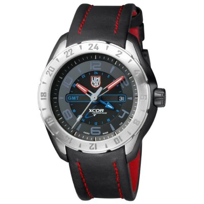 часовник,часовници,luminox,sxc,aerospace,steel,gmt,5127,watch,black,silver,(black,grey)