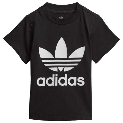 тениска,детски,тениски,adidas,originals,trefoil,short,sleeve,t,shirt,black,white,(black)