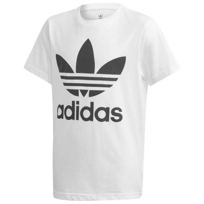 тениска,детски,тениски,adidas,originals,trefoil,short,sleeve,t,shirt,white,(white,black)