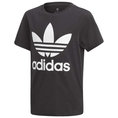 тениска,детски,тениски,adidas,originals,trefoil,short,sleeve,t,shirt,black,white,(black)